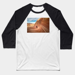 The Wave at Coyote Buttes North Baseball T-Shirt